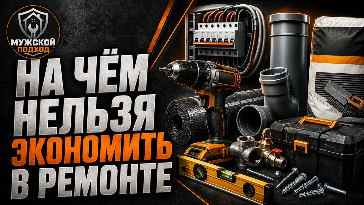 На чём нельзя экономить в ремонте