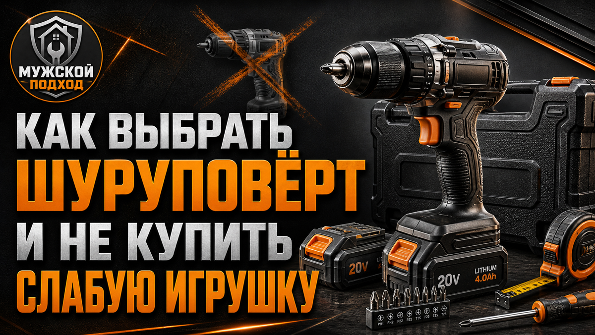 Как выбрать шуруповёрт и не купить слабую игрушку