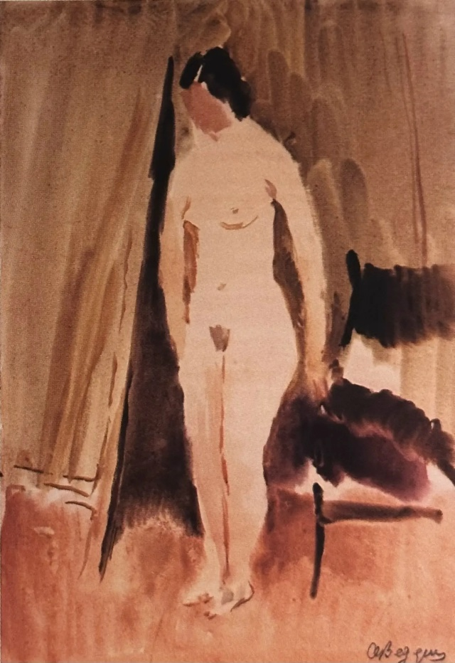 Александр Ведерников. «Натурщица». 1935