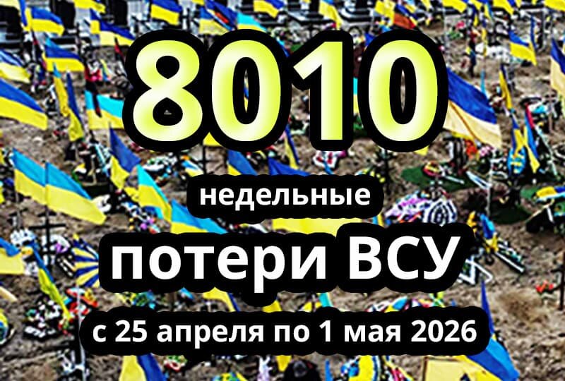    Недельные потери ВСУ