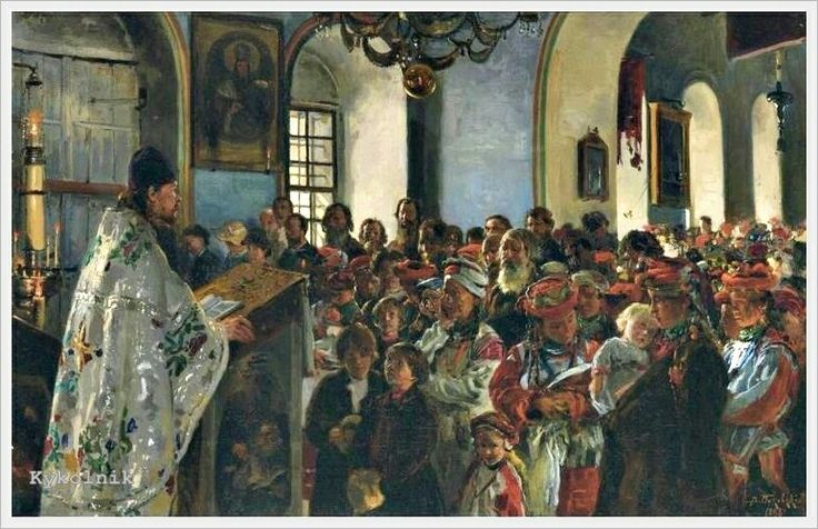 Православная церковная служба в Малой России