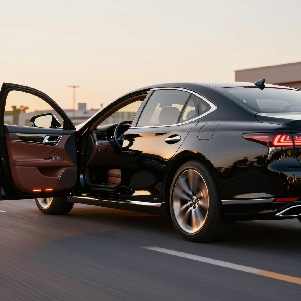 Lexus LS: воплощение роскоши на колёсах.