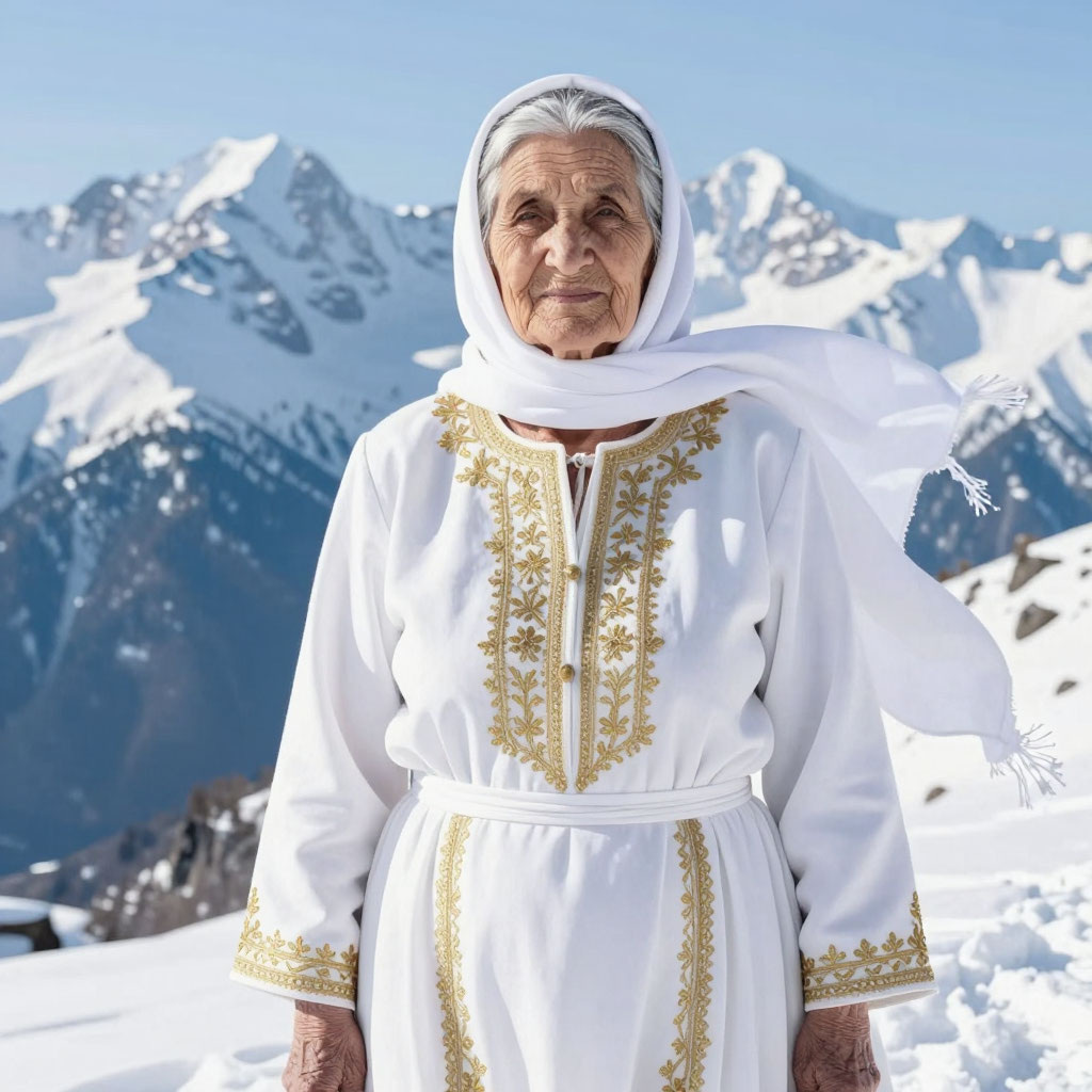 Нана Вахтанговна, мать Мананы, Сулико и Амирана