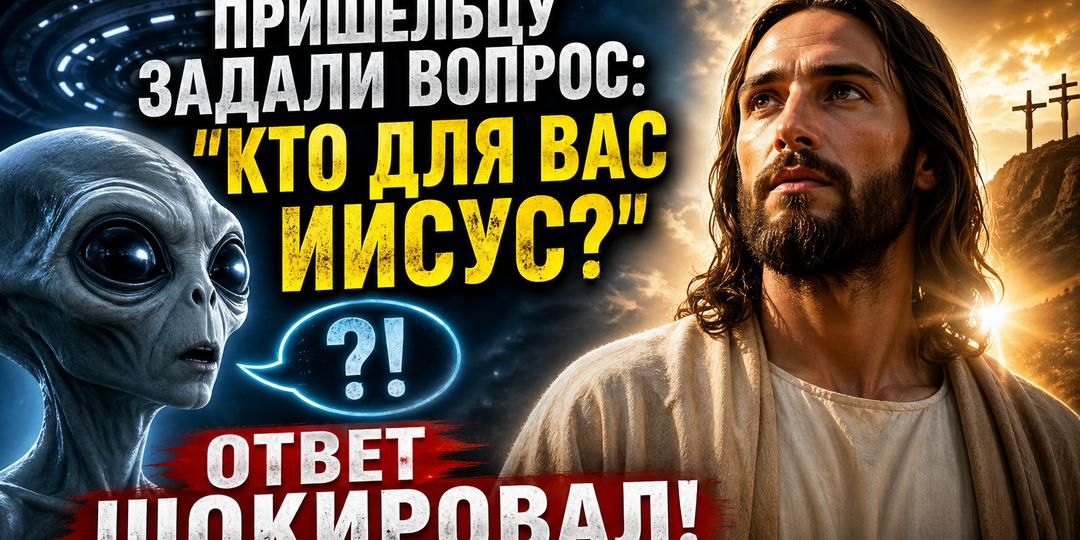 ПРИШЕЛЬЦУ ЗАДАЛИ ВОПРОС: "КТО ДЛЯ ВАС ИИСУС?" — ОТВЕТ ШОКИРОВАЛ!