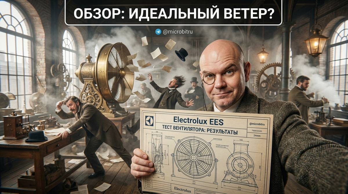    Смотрите, как показал себя вентилятор Electrolux EES в тестировании. as7