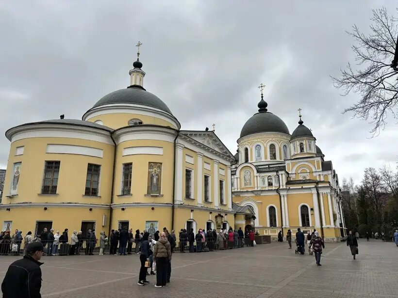  Покровский женский монастырь в Москве, в котором хранятся мощи святой Матроны   © "Интерфакс". Кирилл Молоканов