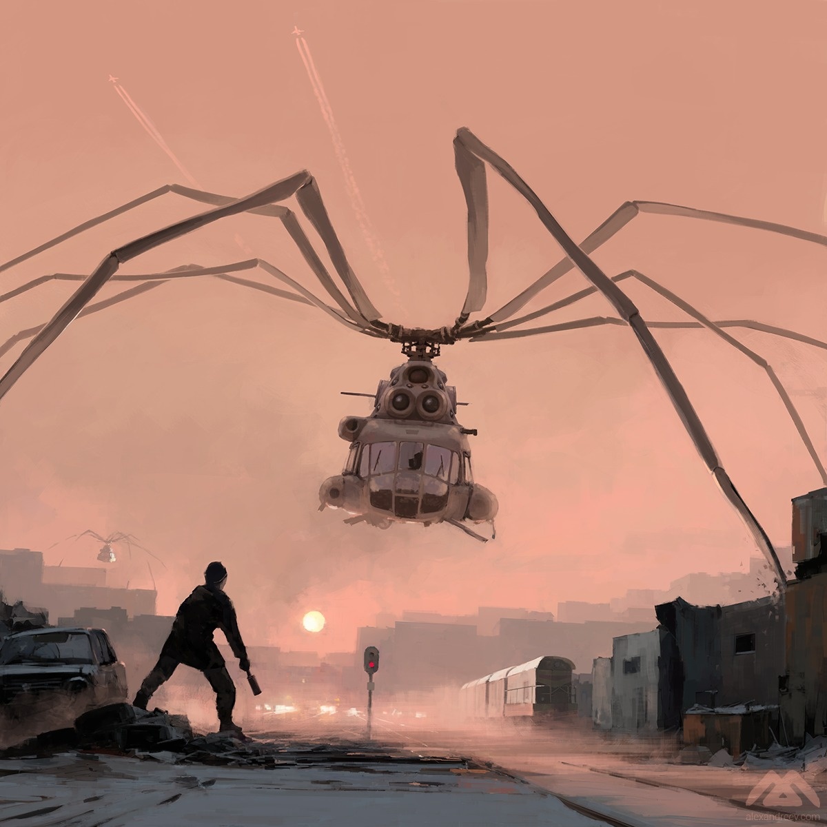 КОНЦЕПТ - ХУДОЖНИК И ИЛЛЮСТРАТОР АЛЕКСЕЙ АНДРЕЕВ / / Alex Andree / Из серии «Инфильтрация»
