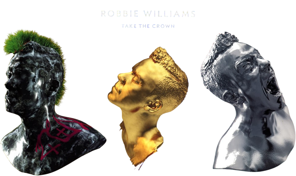Robbie Williams - 2012 Take The Crown - 2012  Island Records EU LP