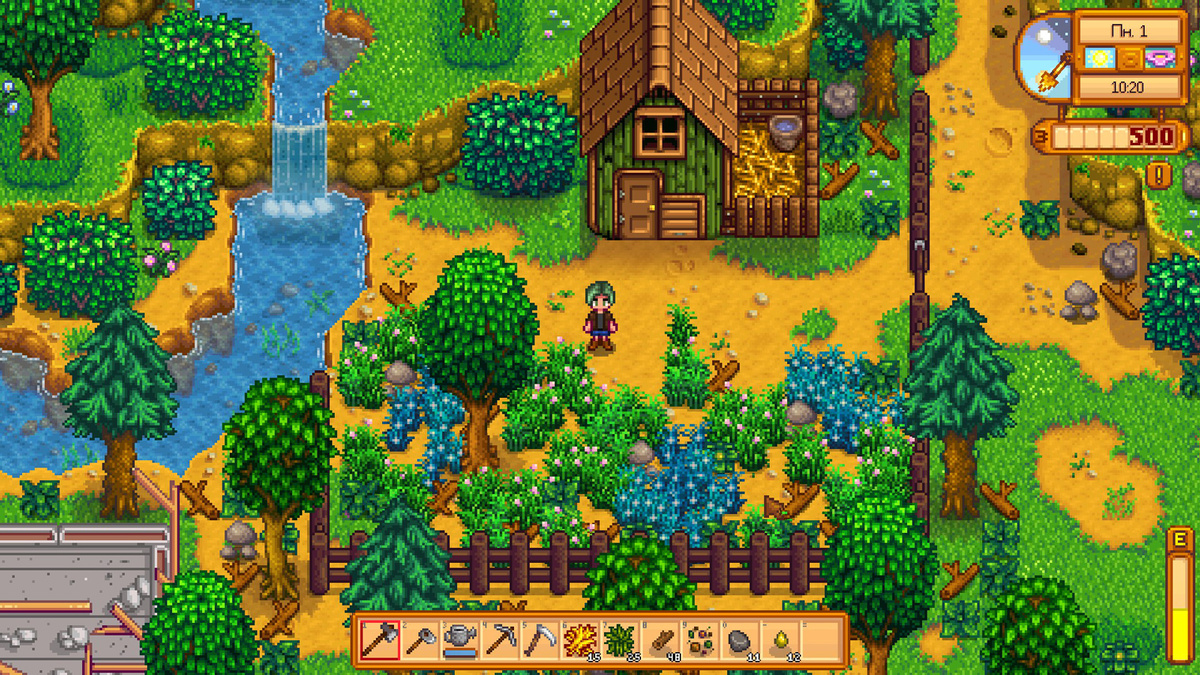 Саундтрек Stardew Valley, написанный самим разработчиком Эриком Бароном (ConcernedApe), — это камерные пасторальные мелодии, которые мягко сменяют друг друга вместе с временами года, создавая ощущение уютного побега от реальности и ностальгию по простой сельской жизни. Музыка здесь не просто фон, а душа долины: каждая нота дышит спокойствием, лёгкой меланхолией и искренним теплом, точно передавая ритм виртуальной фермерской рутины.