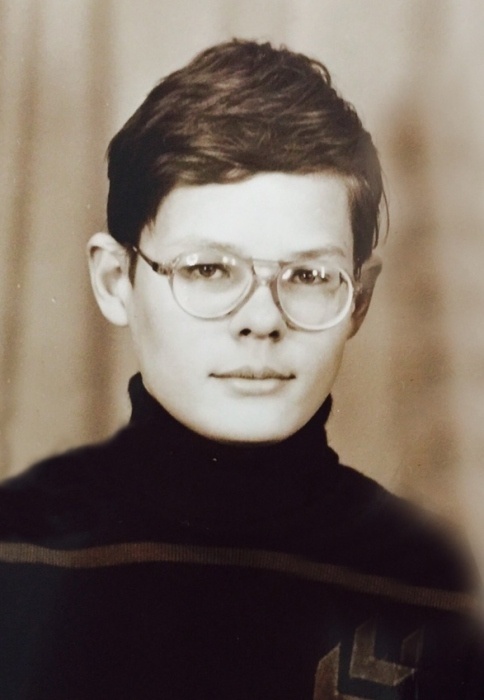 Владислав Листьев в детстве