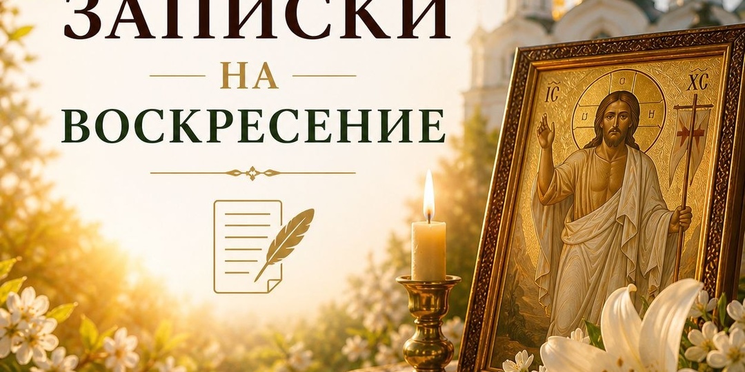 Записки на воскресение