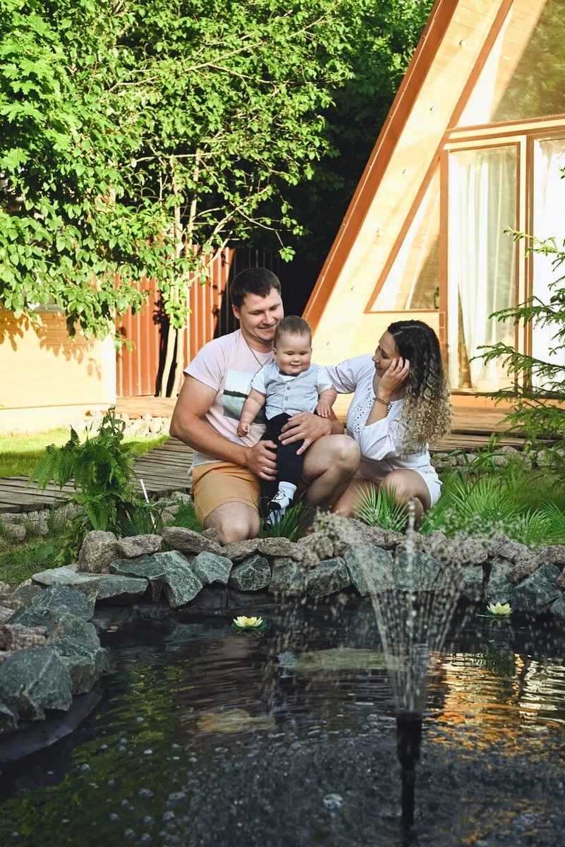 Загородный отдых с детьми в афрейм домиках летом в Подмосковье