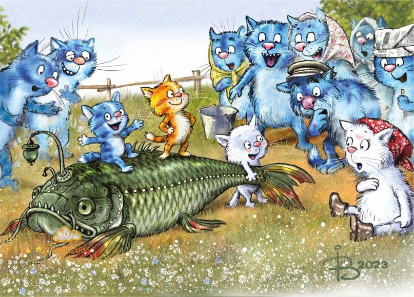 очаровательные коты Рины Зенюк