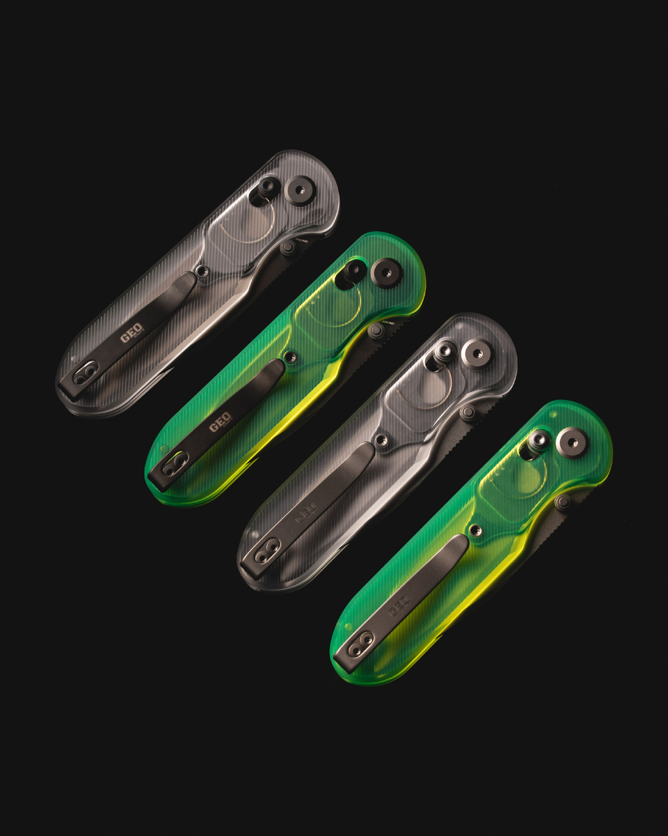 Ножи GEO Knife Ethereal Cutter в сложенном виде