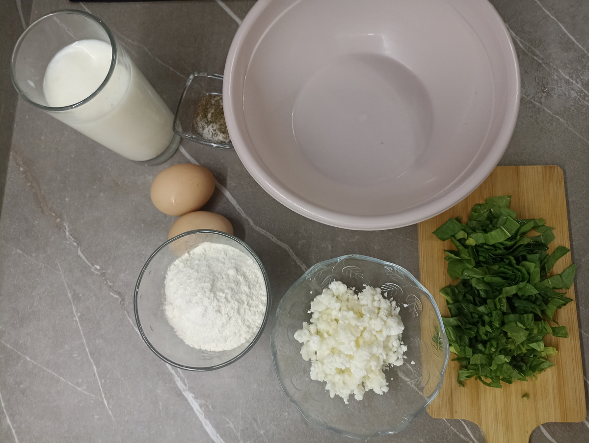 Продукты для пирога