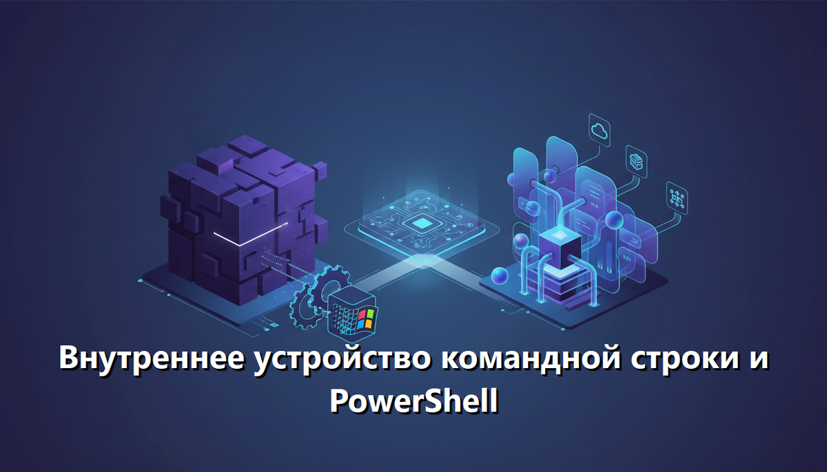 Внутреннее устройство командной строки и PowerShell