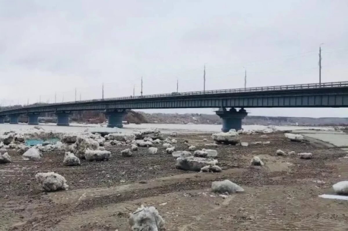    Уровень воды в Томи на Степановке снизился на 20 сантиметров