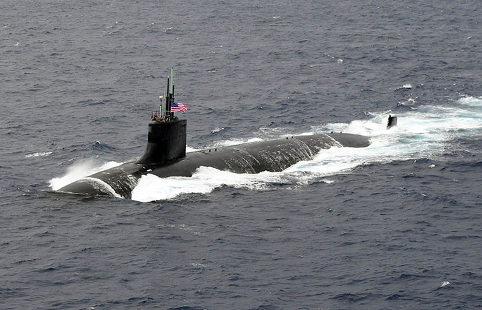 USS Connecticut в море./ Фото: wikimedia.org