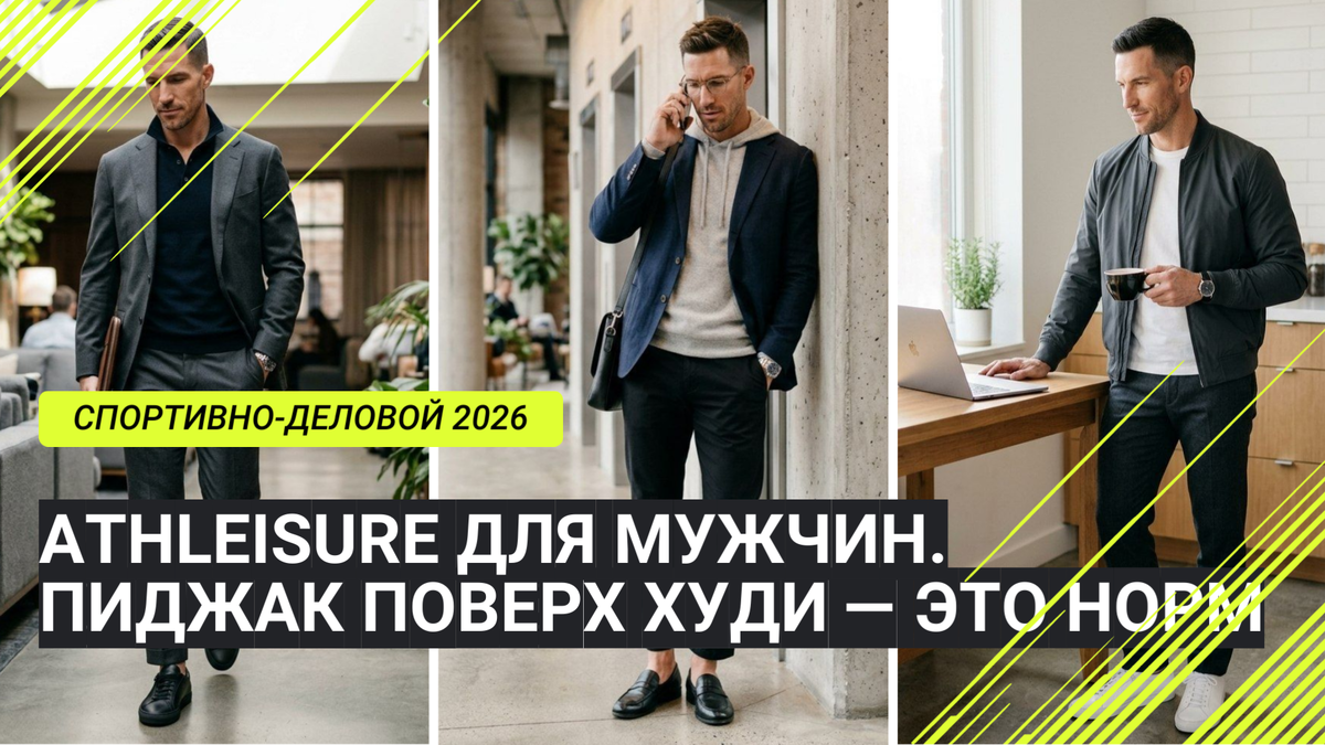 Мужской взгляд на athleisure 2026