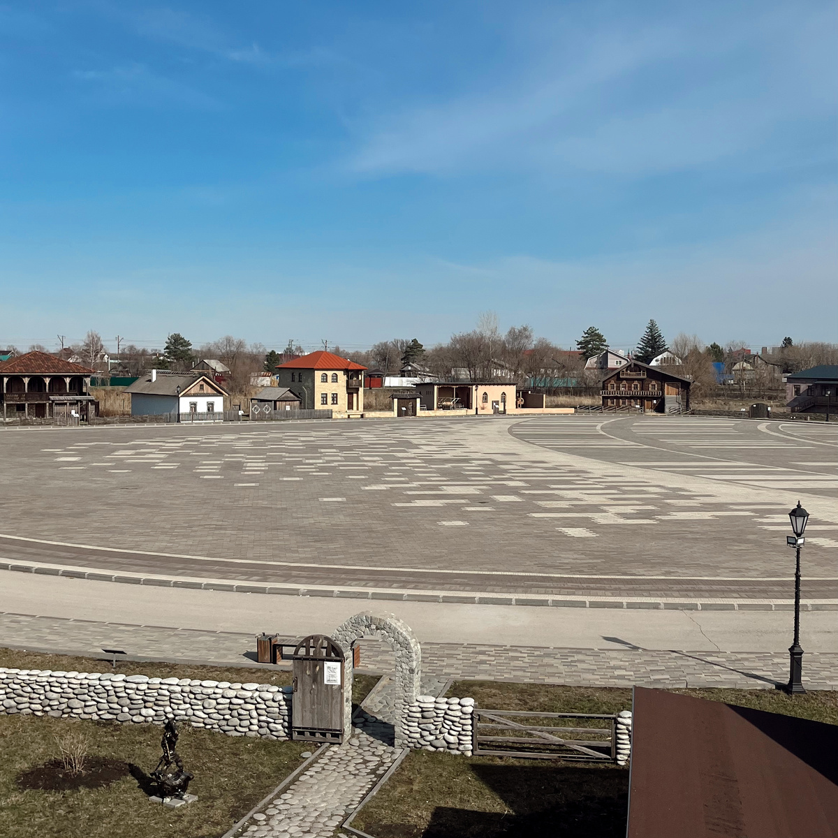 Территория парка. Фото автора