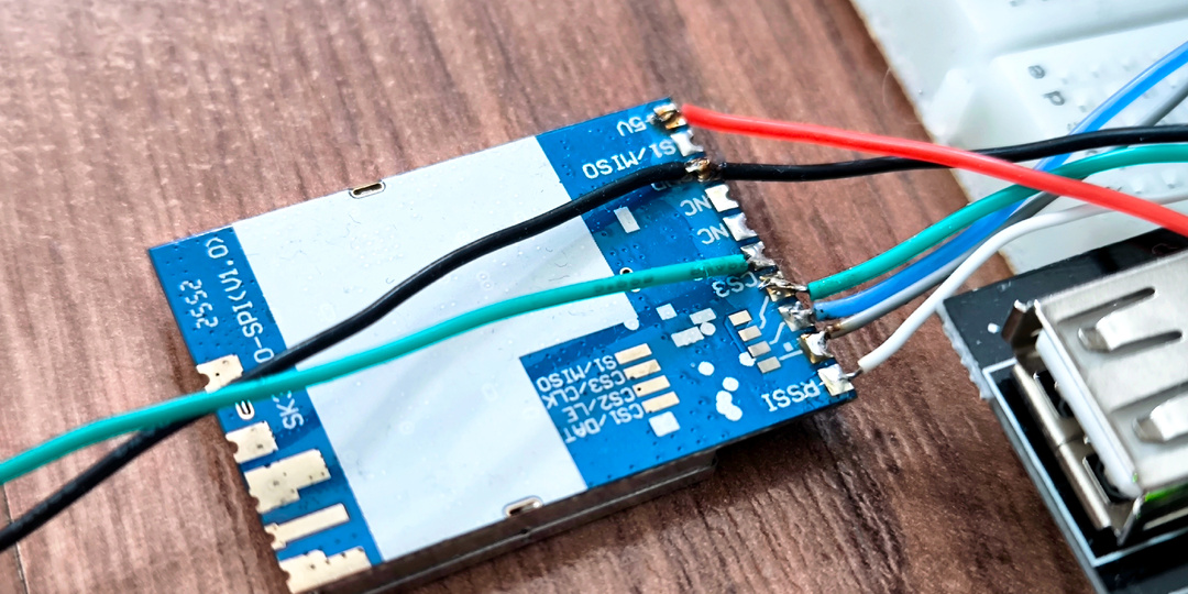 Приемник FPV со сканером. SK3500 + ESP32