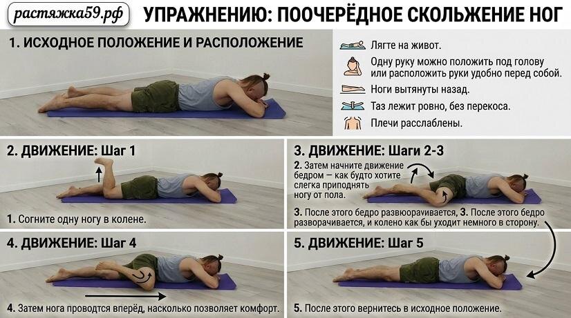 Упражнения для поясницы и тазобедренного сустава