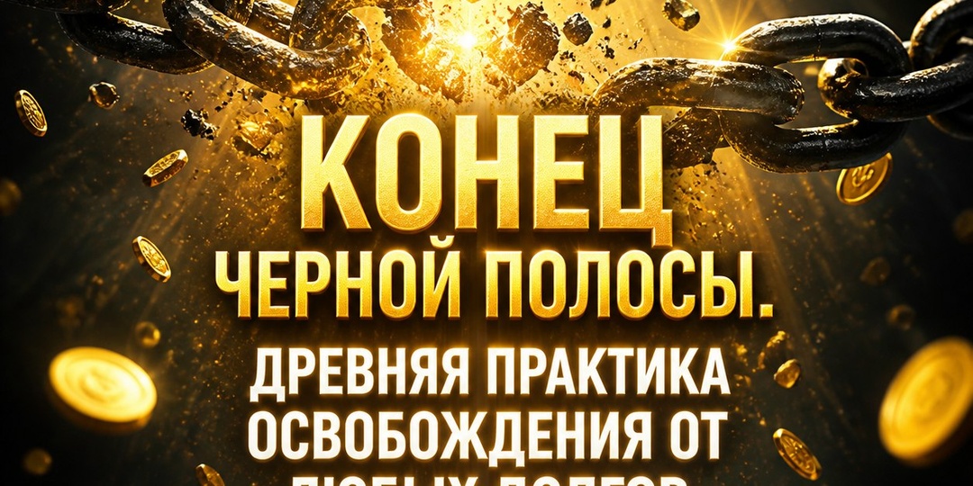 Конец черной полосы. Древняя практика освобождения от любых долгов.