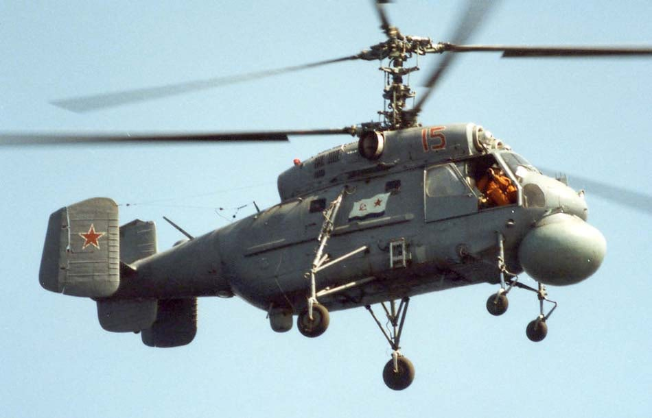 Ка-25Ц в полете. Всего в начале 1970-х построили порядка 50 таких машин