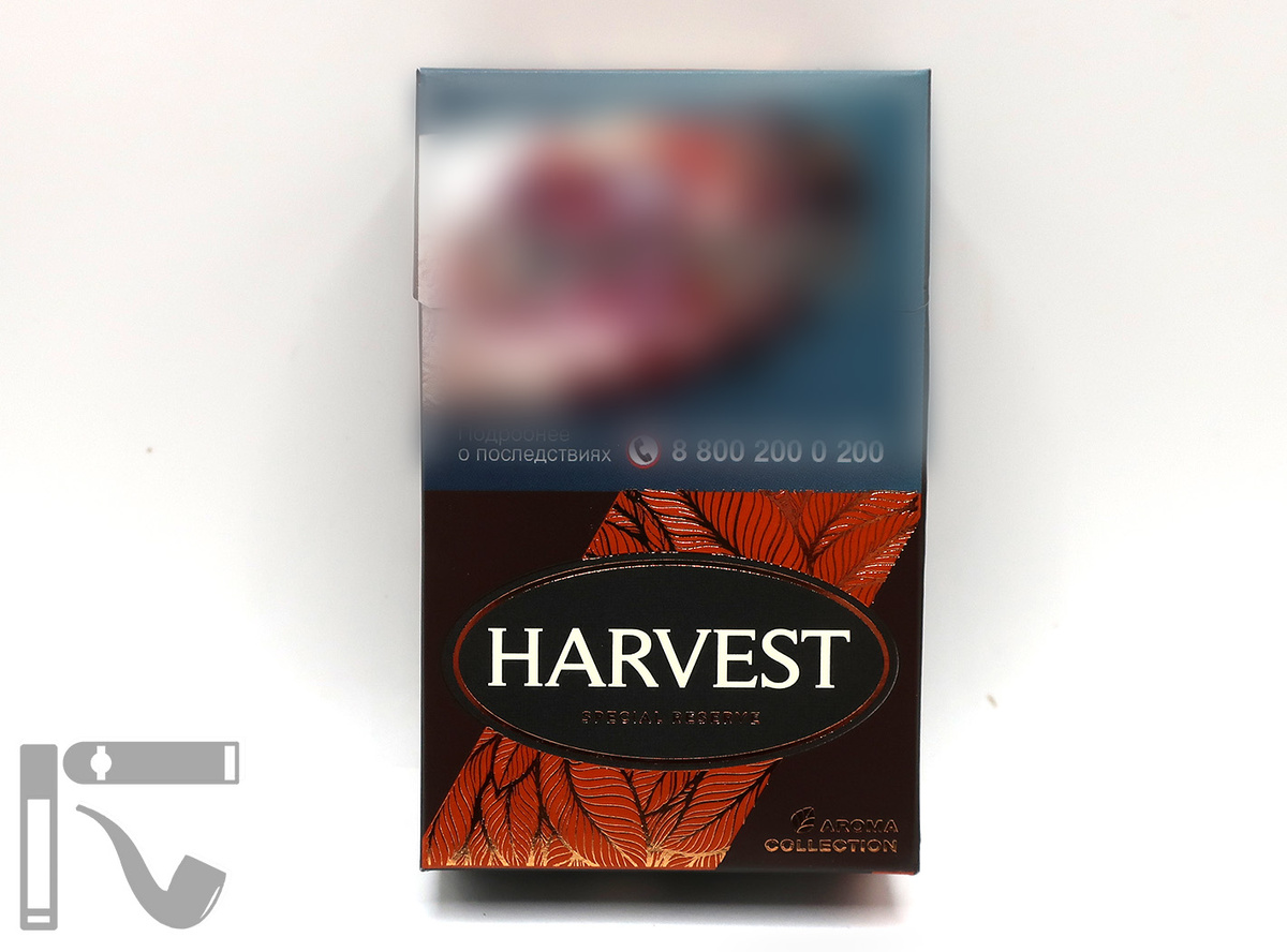 Сигареты Harvest Special Reserve. Фото: © канал "Уголок Курильщика"
