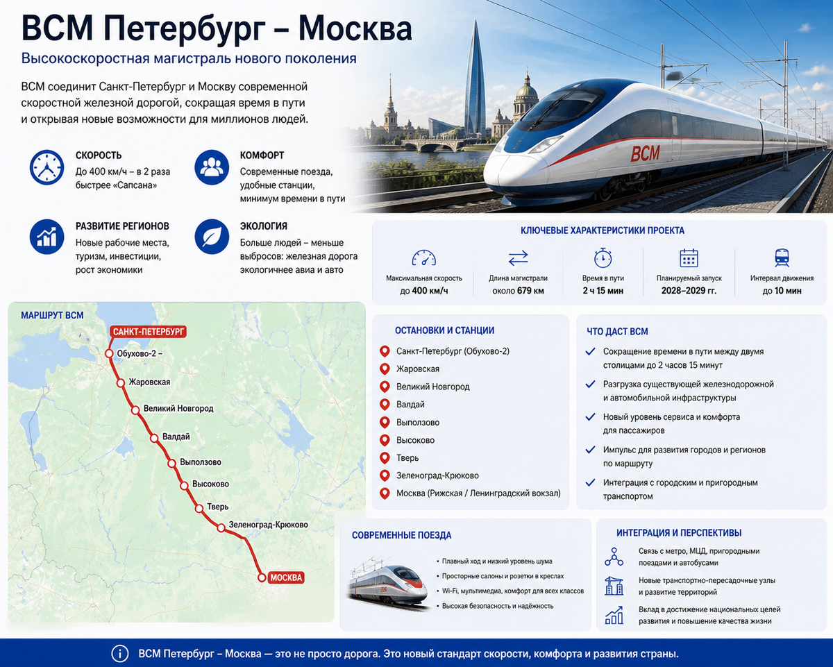 Что такое ВСМ и зачем она нужна