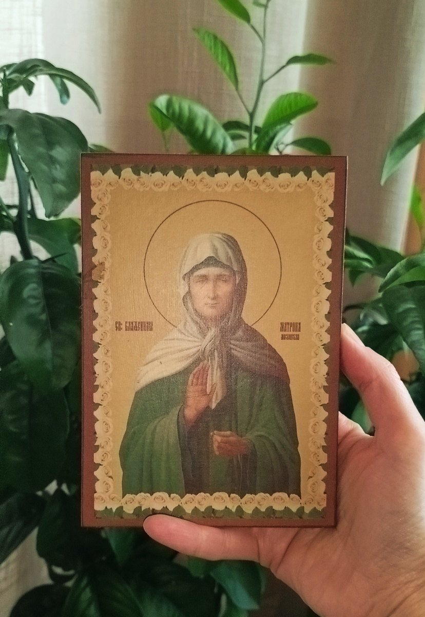 Икона блаженной Матроны