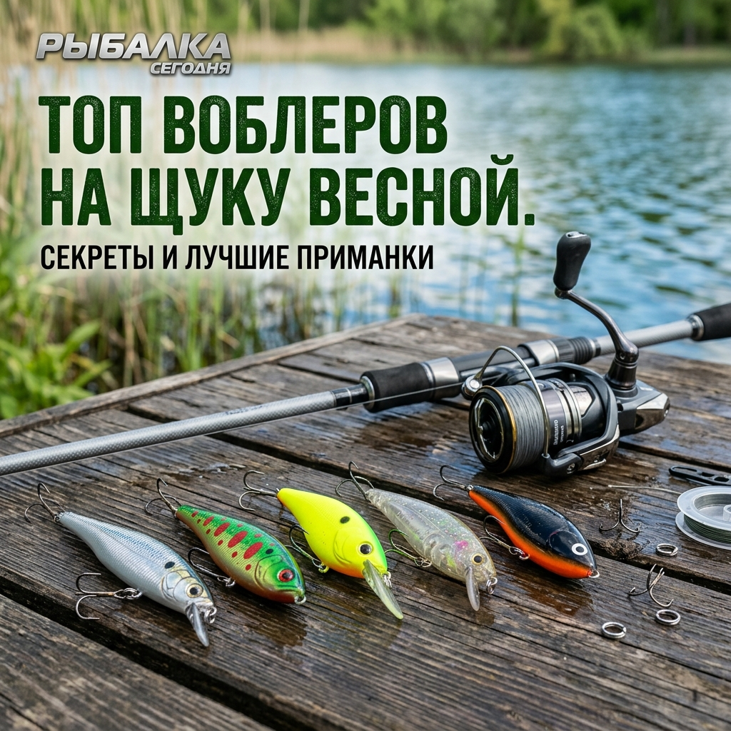Воблеры на щуку весной — топ приманок для спиннинга в апреле и мае