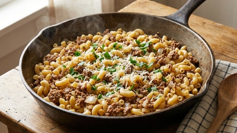 Макароны по-флотски 