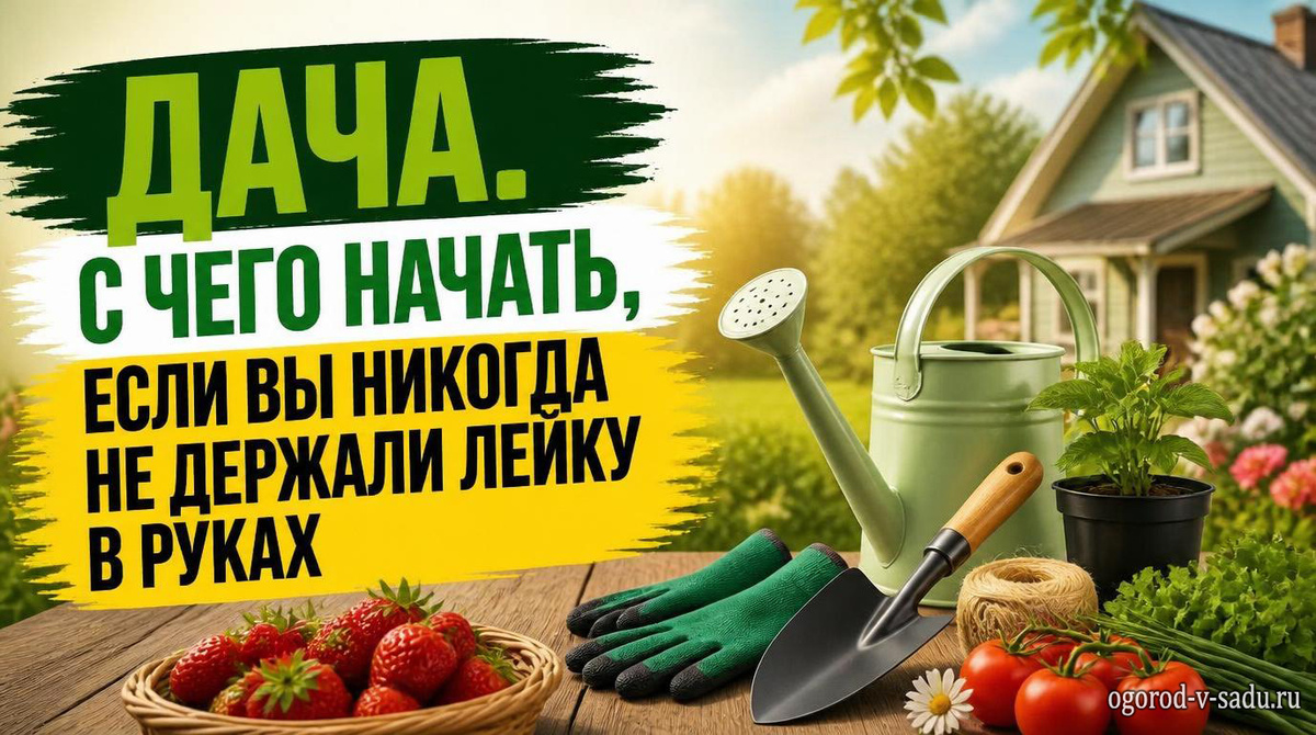 огород в саду