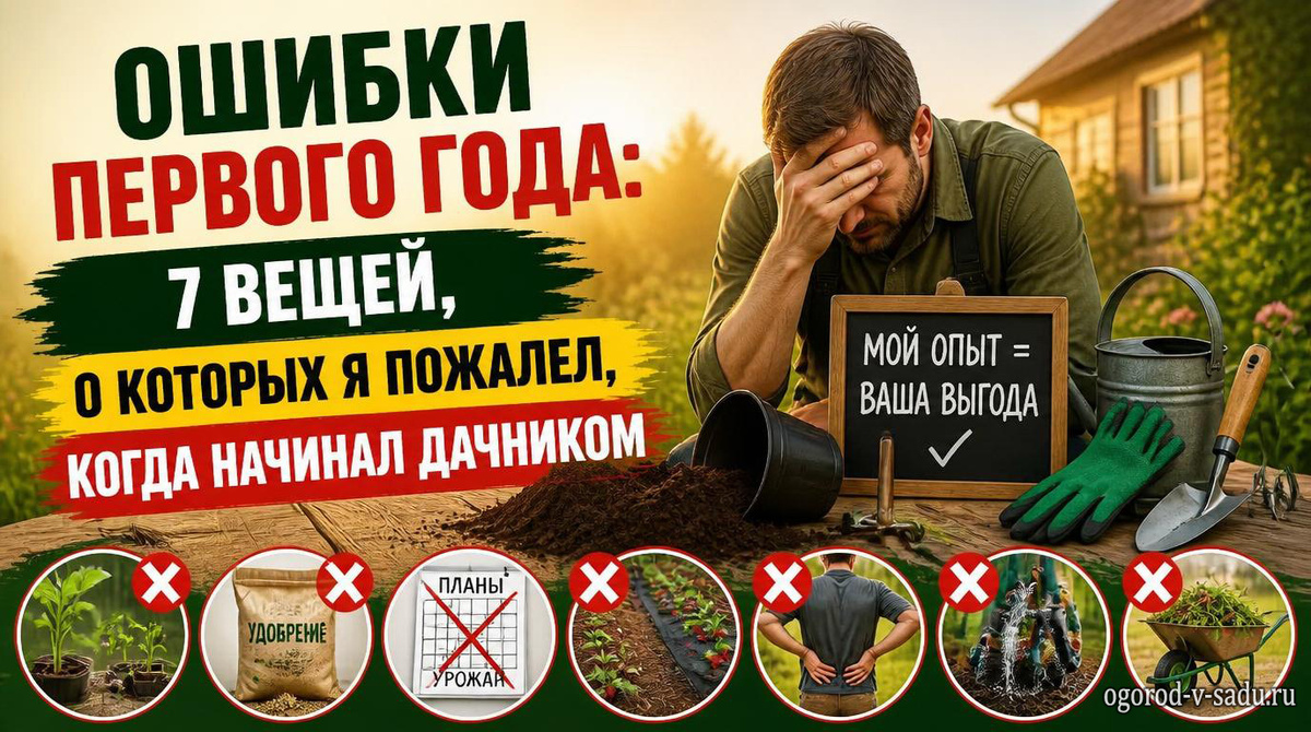 огород в саду