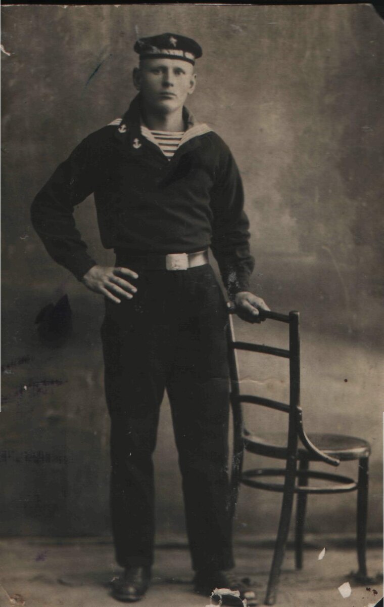 Николай Иванович на флоте, 1936 год