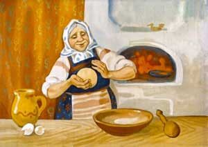 Замесила на сметане
