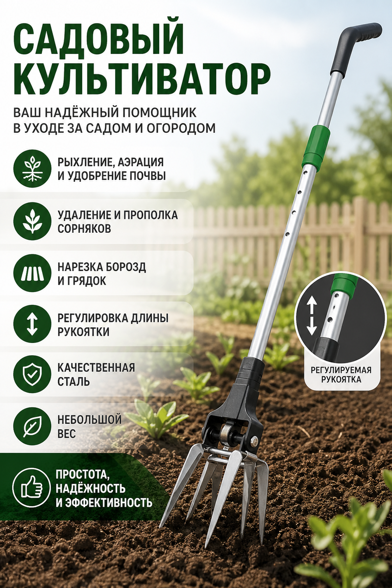 садовый культиватор