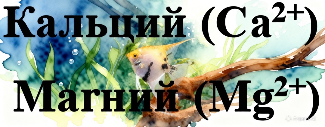 Кальций и магний.