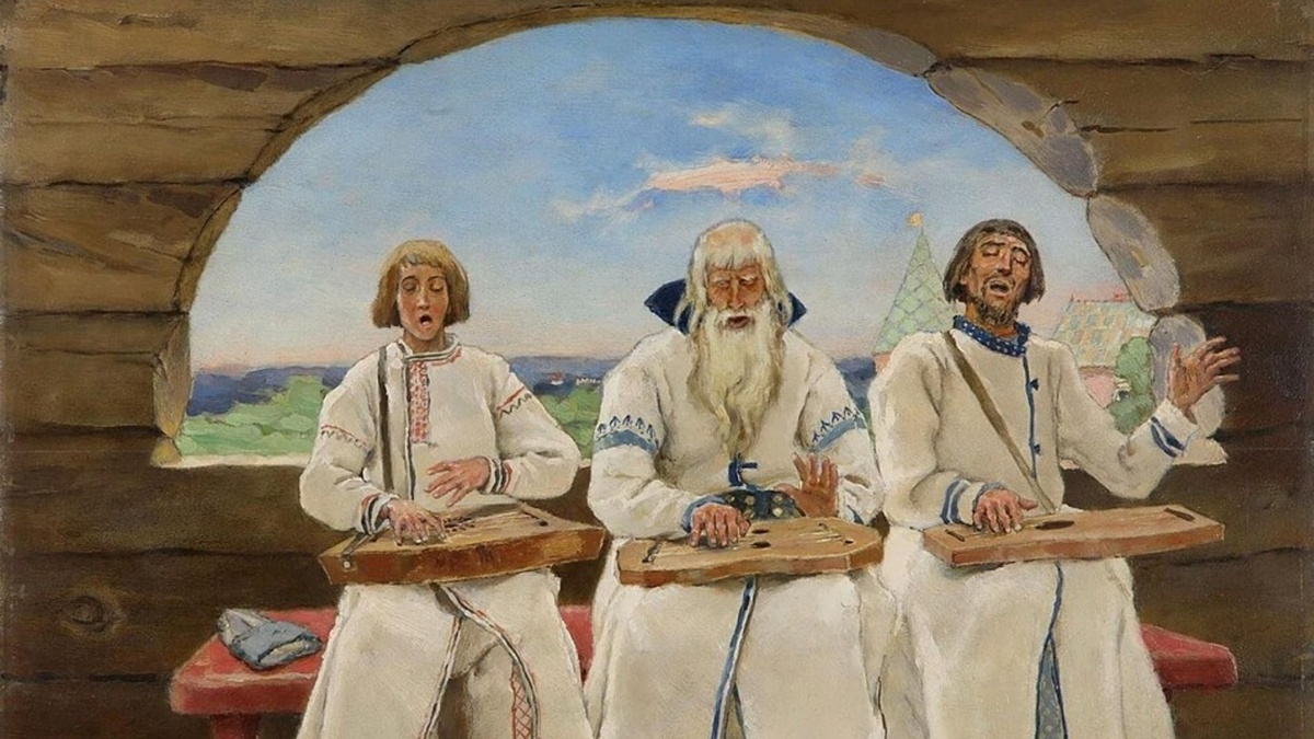 картана Васнецова Гусляры