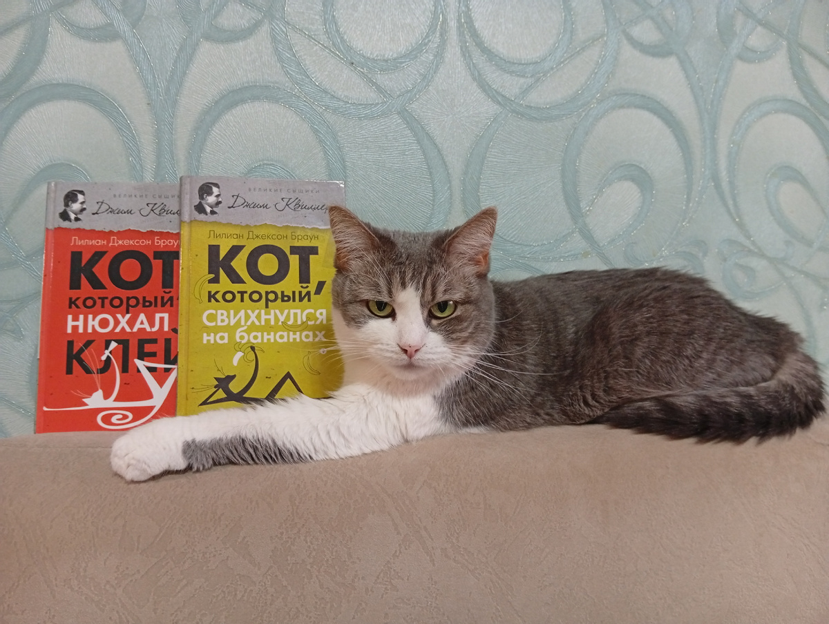 Лилиан Джексон Браун, детективная серия "Кот, который..." ( по две романа в каждом томике) 