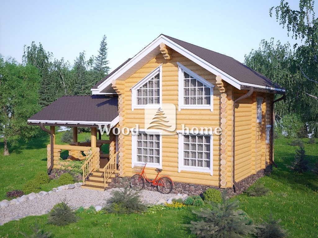 На фото: работа компании «Wood home»