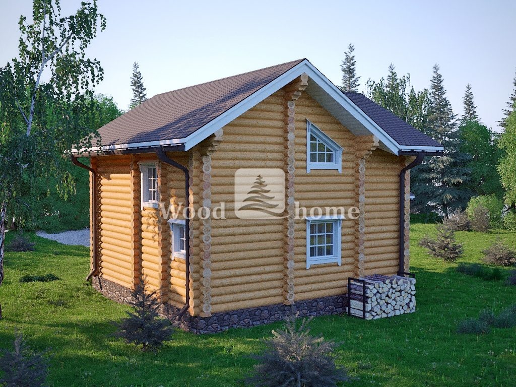 На фото: работа компании «Wood home»