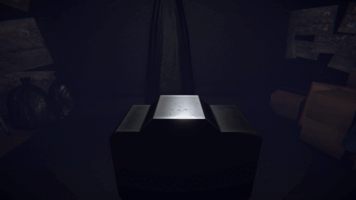 Gif картинка "Фото призрака"