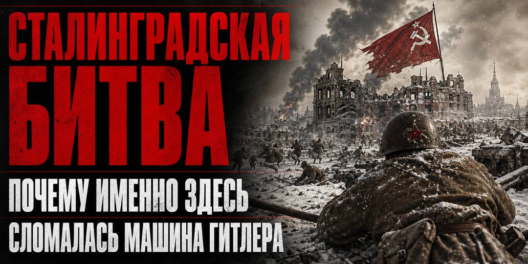 Сталинградская битва: почему именно здесь сломалась машина Гитлера