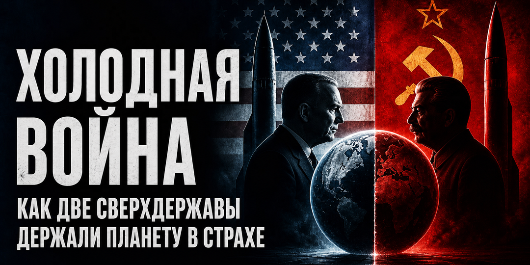 Холодная война: как две сверхдержавы держали планету в страхе