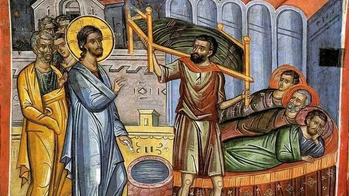 "Встань и ходи!": Неделя о расслабленном. Православный календарь на 3 мая