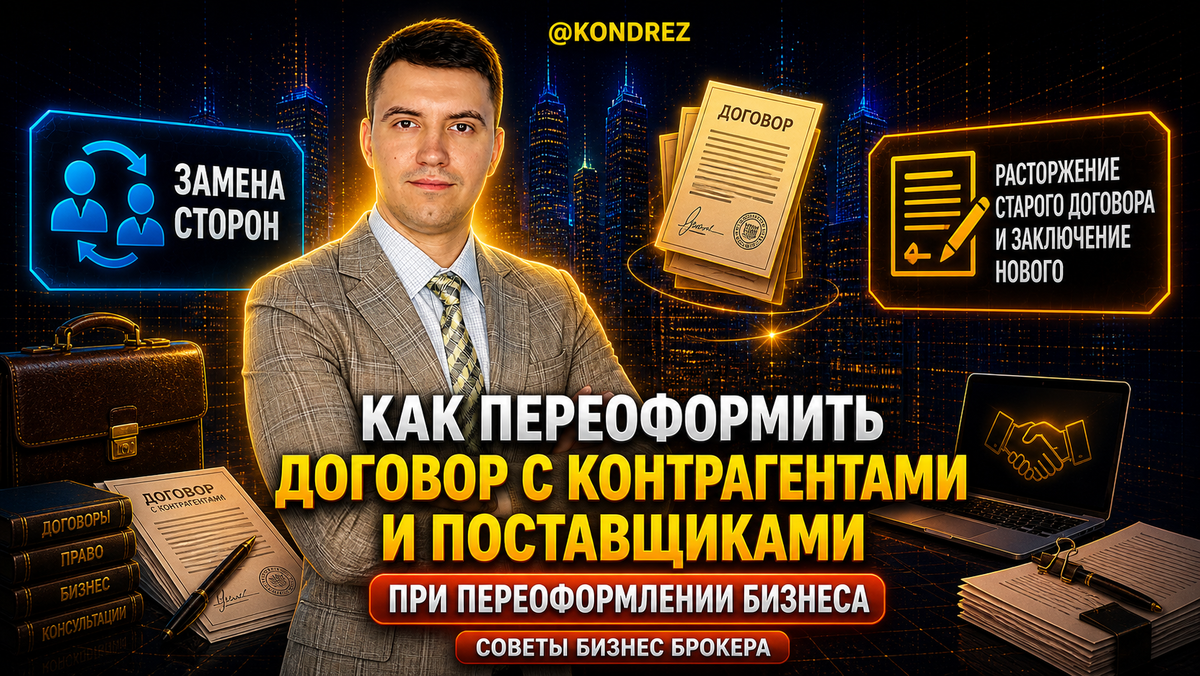 Бизнес Брокер Даниил Кондратьев 
