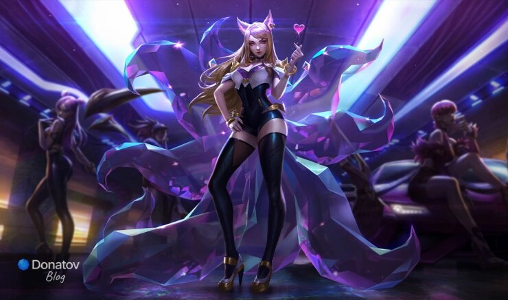   Образ «Ари K/DA» в League of Legends