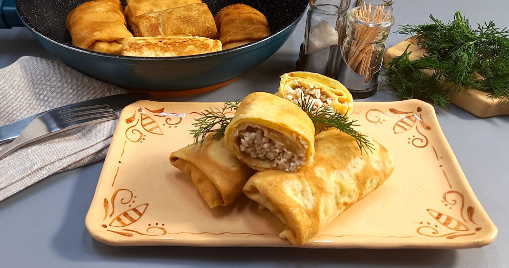Мясная начинка для блинов. Как приготовить вкусную мясную начинку для фаршированных блинчиков? Простой рецепт
